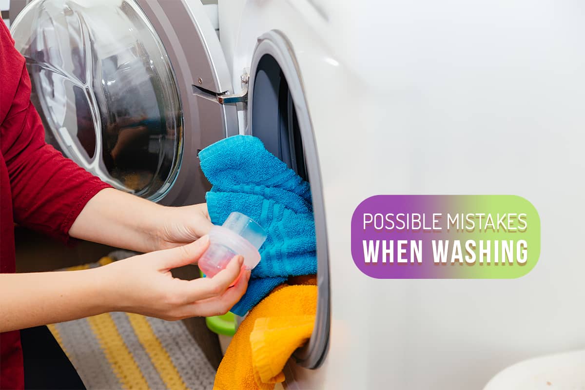 Possible washing mistakes to avoid
