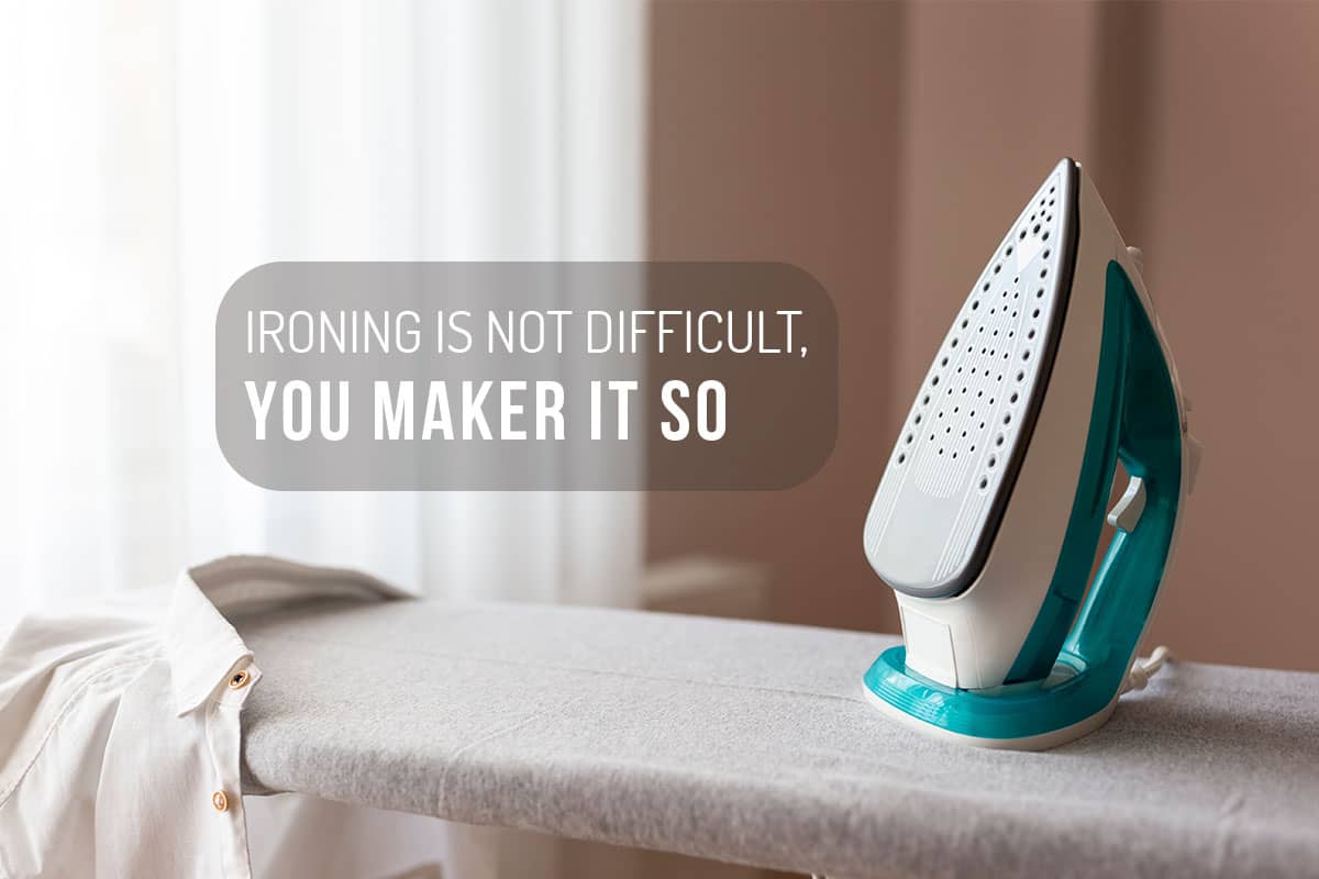Easier and more efficient ironing?